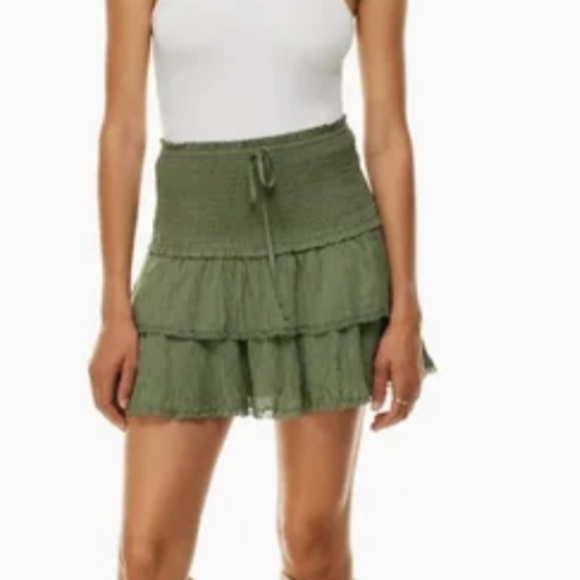 ARITZIA / WILFRED BUBBLES SKIRT - Picture 3 of 4